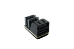 SATA Adapter 2x 7Pin Buchse zu 2x Stecker Kabel 90° für Mainboard SSD HDD | System-S