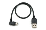 USB 2.0 Kabel 30 cm Mini B Buchse zu Typ A Stecker Winkel für Garmin | System-S