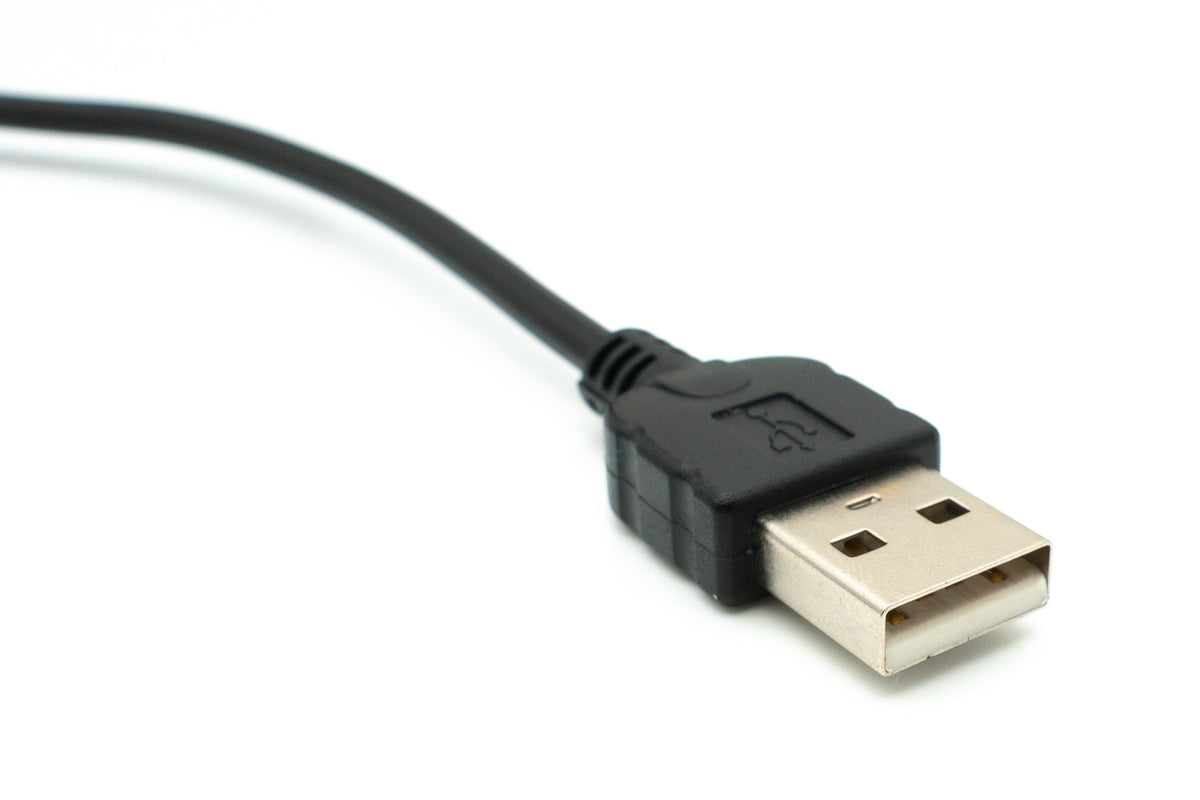USB 2.0 Kabel 30 cm Mini B Buchse zu Typ A Stecker Winkel für Garmin | System-S