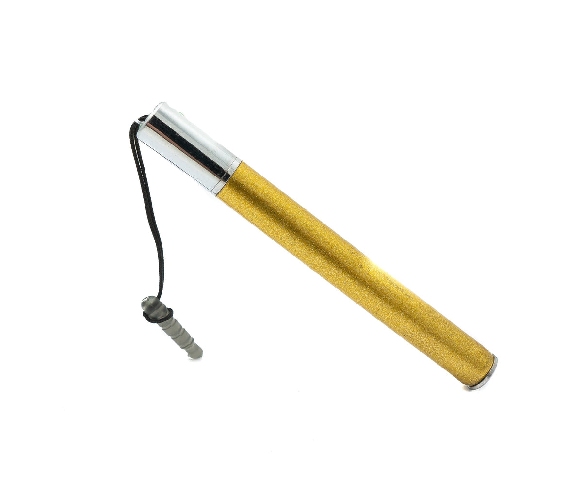 Touchpen Stylus aus Aluminium in Gelb für Tablet Smartphone Laptop Surface | System-S