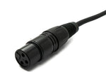 Audio Kabel 3 m XLR 3 polig Buchse zu 6.35 mm Klinke Stecker AUX | System-S