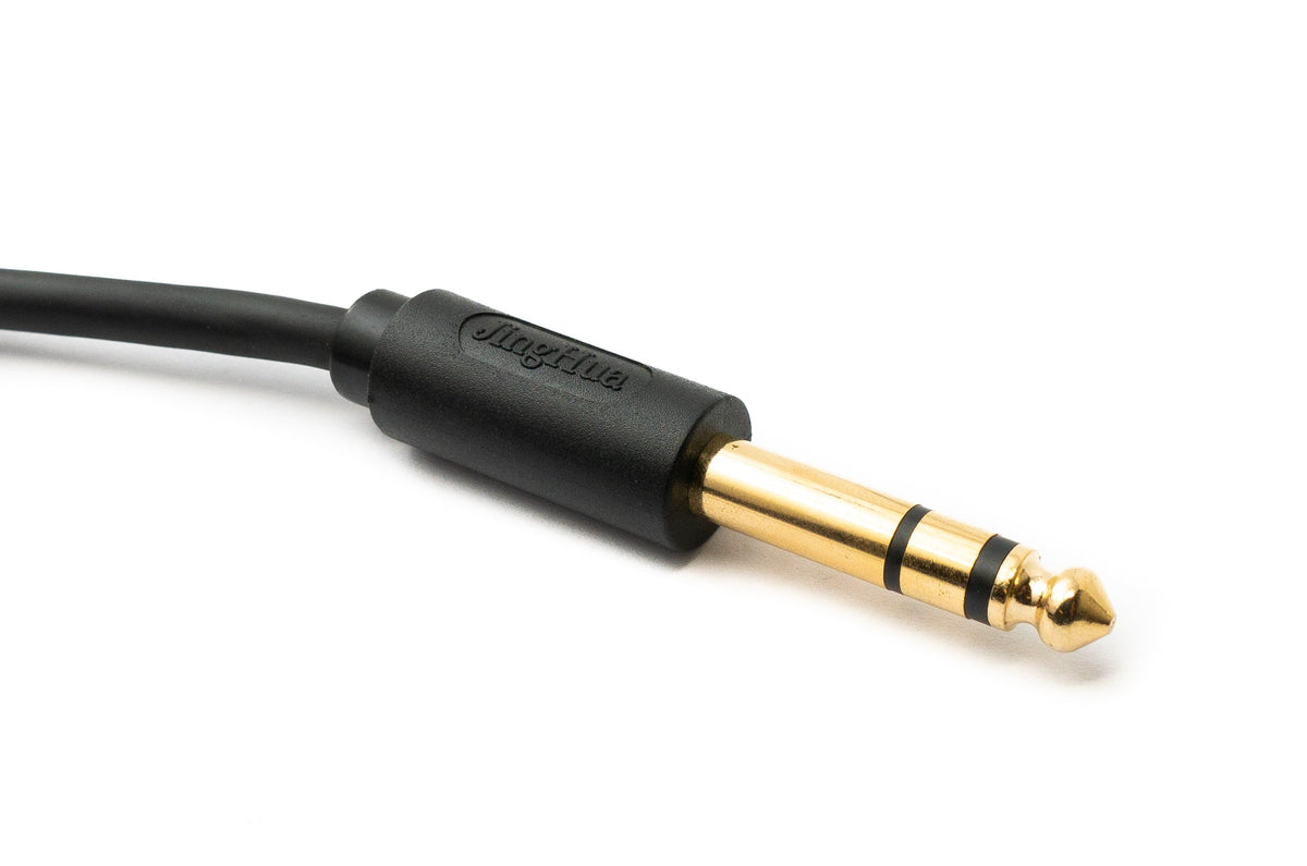 Audio Kabel 3 m XLR 3 polig Buchse zu 6.35 mm Klinke Stecker AUX | System-S