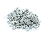 Expressschellen 230 x Set Nagel Kabel Schellen 10 mm Clip in Grau | System-S