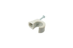 Expressschellen 230 x Set Nagel Kabel Schellen 10 mm Clip in Grau | System-S