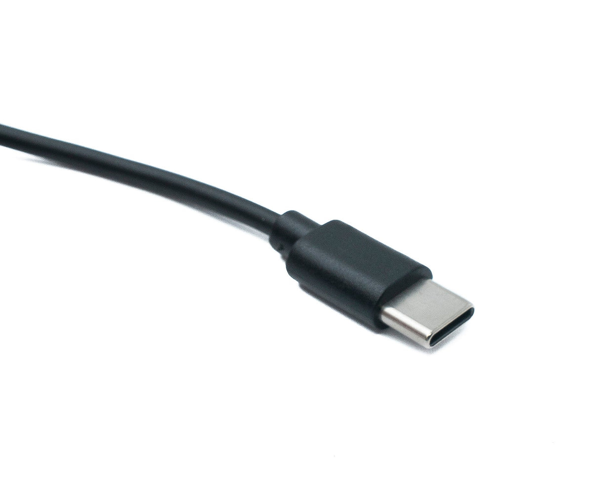 USB 3.1 Kabel 100 cm Ladestation für Fitbit Versa 4 3 Sense 2 1 in Schwarz | System-S