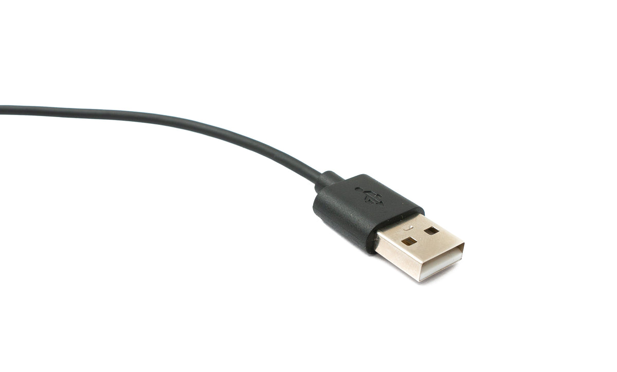 USB 2.0 Kabel 93 cm Ladestation für OnePlus Watch 1 in Schwarz