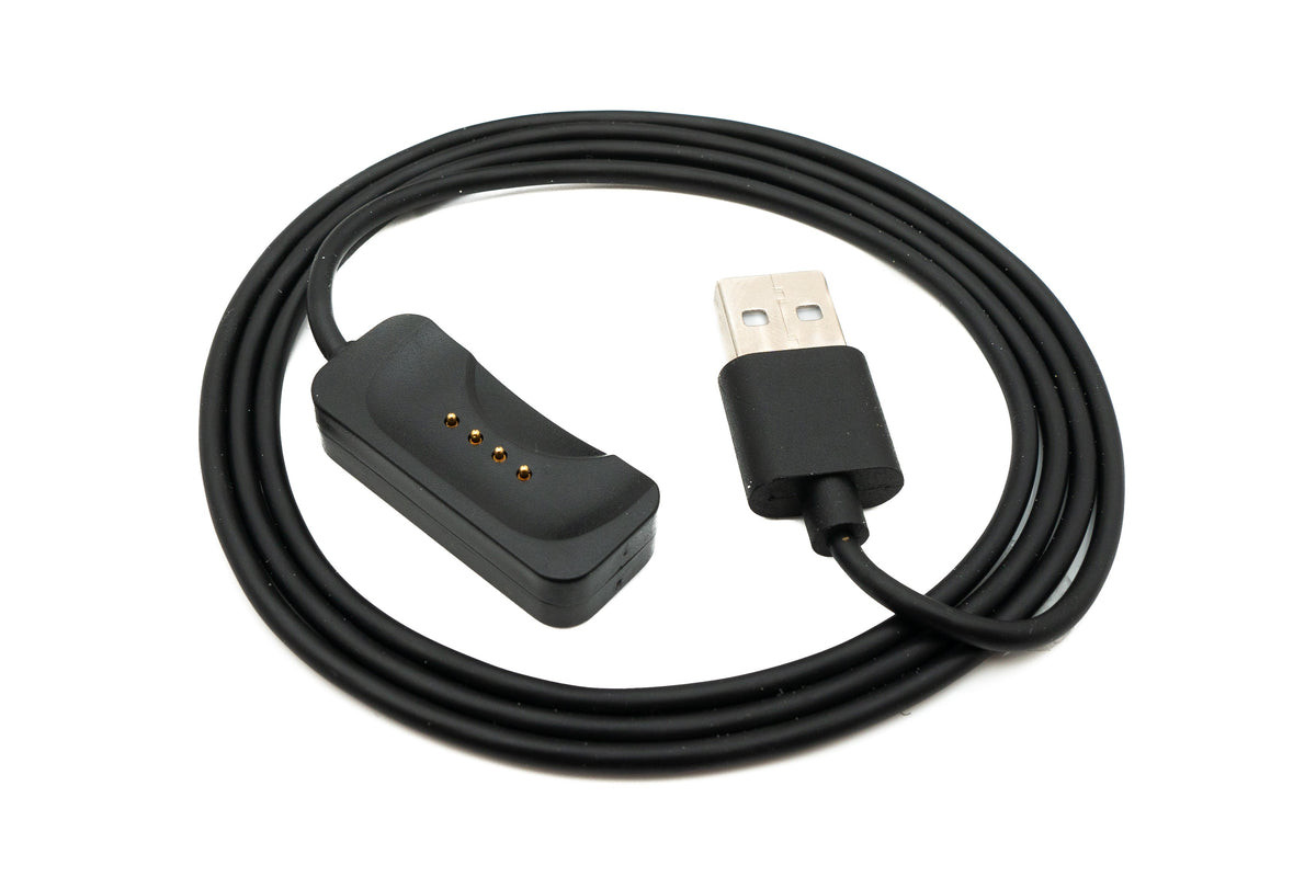 USB 2.0 Kabel 100 cm Ladekabel für Oppo Band 3 Pro 3 2 Smartwatch in Schwarz | System-S