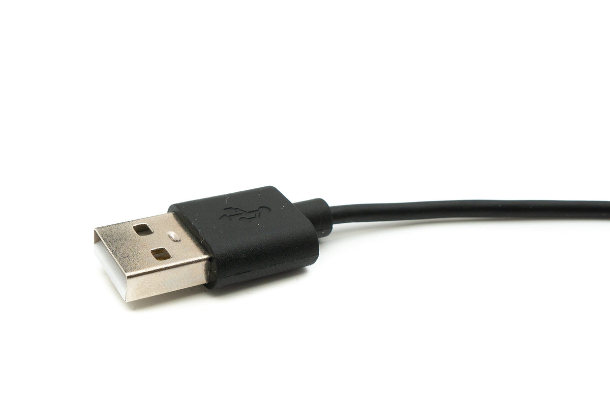 USB 2.0 Kabel 100 cm Ladekabel für Oppo Band 3 Pro 3 2 Smartwatch in Schwarz | System-S