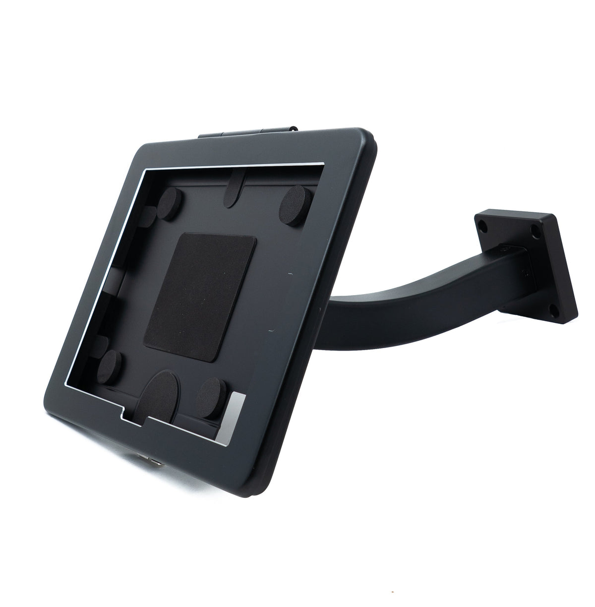 Wand Halterung abschließbar für iPad 10 Pro 11 Air 4 5 in Schwarz | System-S