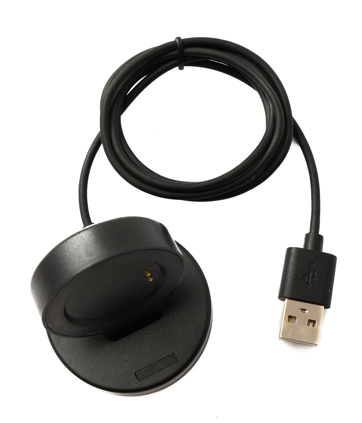 USB 2.0 Kabel 95 cm Ladestation für Realme Watch T1 Smartwatch in Schwarz | System-S