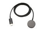 USB 3.1 Kabel 100 cm Ladestation für Galaxy Watch 5 4 3 Active 2 1 in Schwarz | System-S