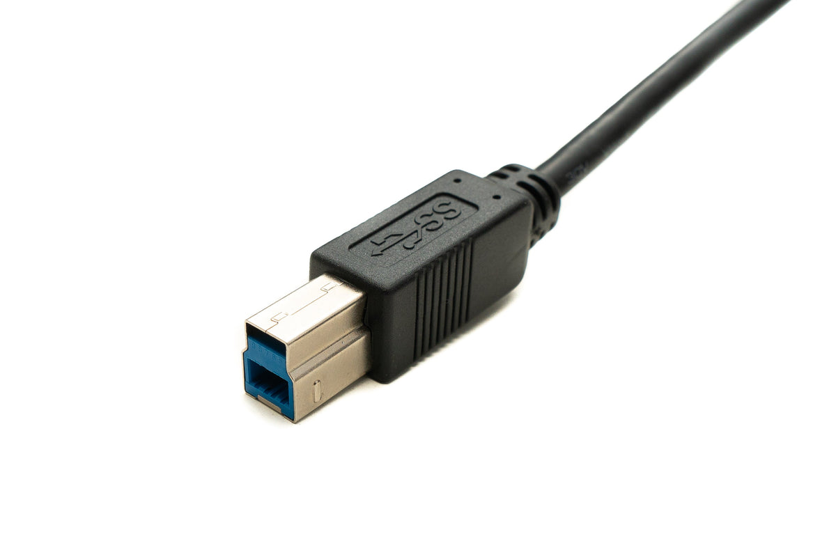 USB 3.0 Repeater Kabel 20 m Typ A Stecker zu B Stecker in Schwarz | System-S