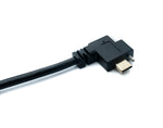 USB 3.1 Kabel 100 cm Typ C Stecker zu 3.0 A Stecker Winkel Left Right Angled | System-S