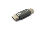 USB4 USB Adapter Typ C Stecker zu Stecker 40 Gbit/s USB 4.0 Kabel in Grau | System-S