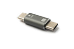 USB4 USB Adapter Typ C Stecker zu Stecker 40 Gbit/s USB 4.0 Kabel in Grau | System-S