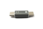 USB4 USB Adapter Typ C Stecker zu Stecker 40 Gbit/s USB 4.0 Kabel in Grau | System-S