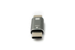 USB4 USB Adapter Typ C Stecker zu Stecker 40 Gbit/s USB 4.0 Kabel in Grau | System-S
