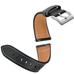 Armband flexibel aus Silikon 20mm für Samsung Galaxy Watch 4 Smartwatch Schwarz | System-S