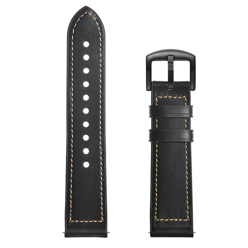 Armband flexibel aus Silikon 20mm für Samsung Galaxy Watch 4 Smartwatch Schwarz | System-S