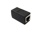 LAN Adapter RJ45 Buchse zu Buchse Kabel in Schwarz | System-S