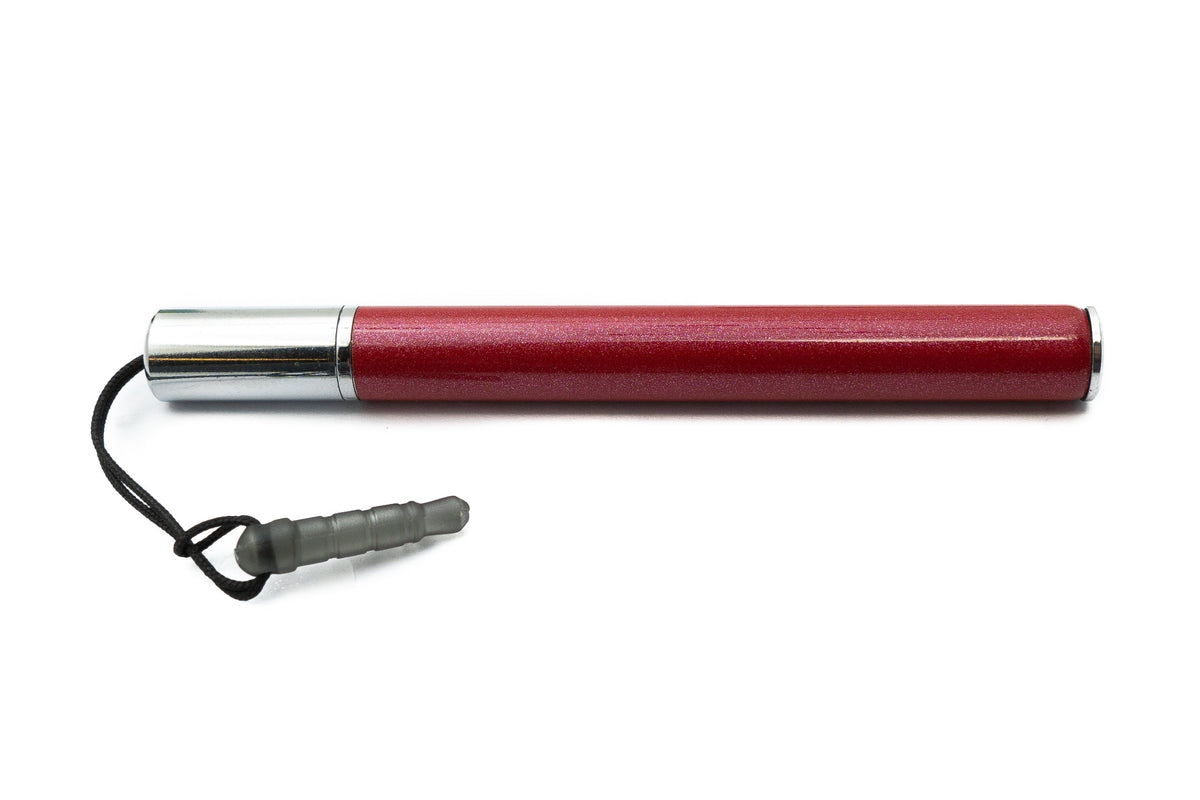 Touchpen Stylus aus Aluminium in Rot für Tablet Smartphone Laptop Surface | System-S