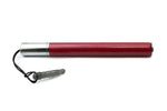Touchpen Stylus aus Aluminium in Rot für Tablet Smartphone Laptop Surface | System-S