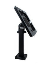 iPad Wandhalterung abschließbar 360° für iPad 10, Pro 11", Air 4/5, Schwarz | SYSTEM-S