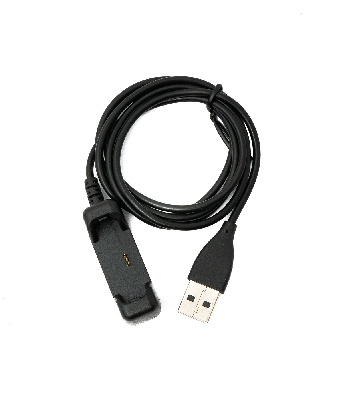 USB 2.0 Kabel 98 cm Ladekabel für Fitbit Flex 2 Smartwach in Schwarz | System-S