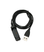 USB 2.0 Kabel 98 cm Ladekabel für Fitbit Flex 2 Smartwach in Schwarz | System-S
