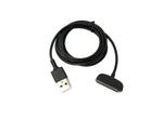 USB 2.0 Kabel 98 cm Ladekabel für Fitbit Flex 2 Smartwach in Schwarz | System-S