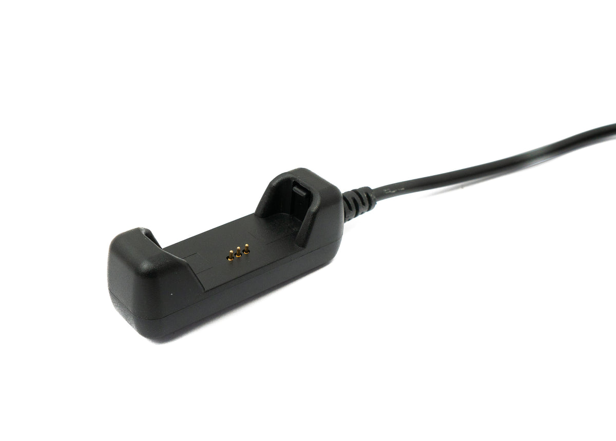 USB 2.0 Kabel 98 cm Ladekabel für Fitbit Flex 2 Smartwach in Schwarz | System-S