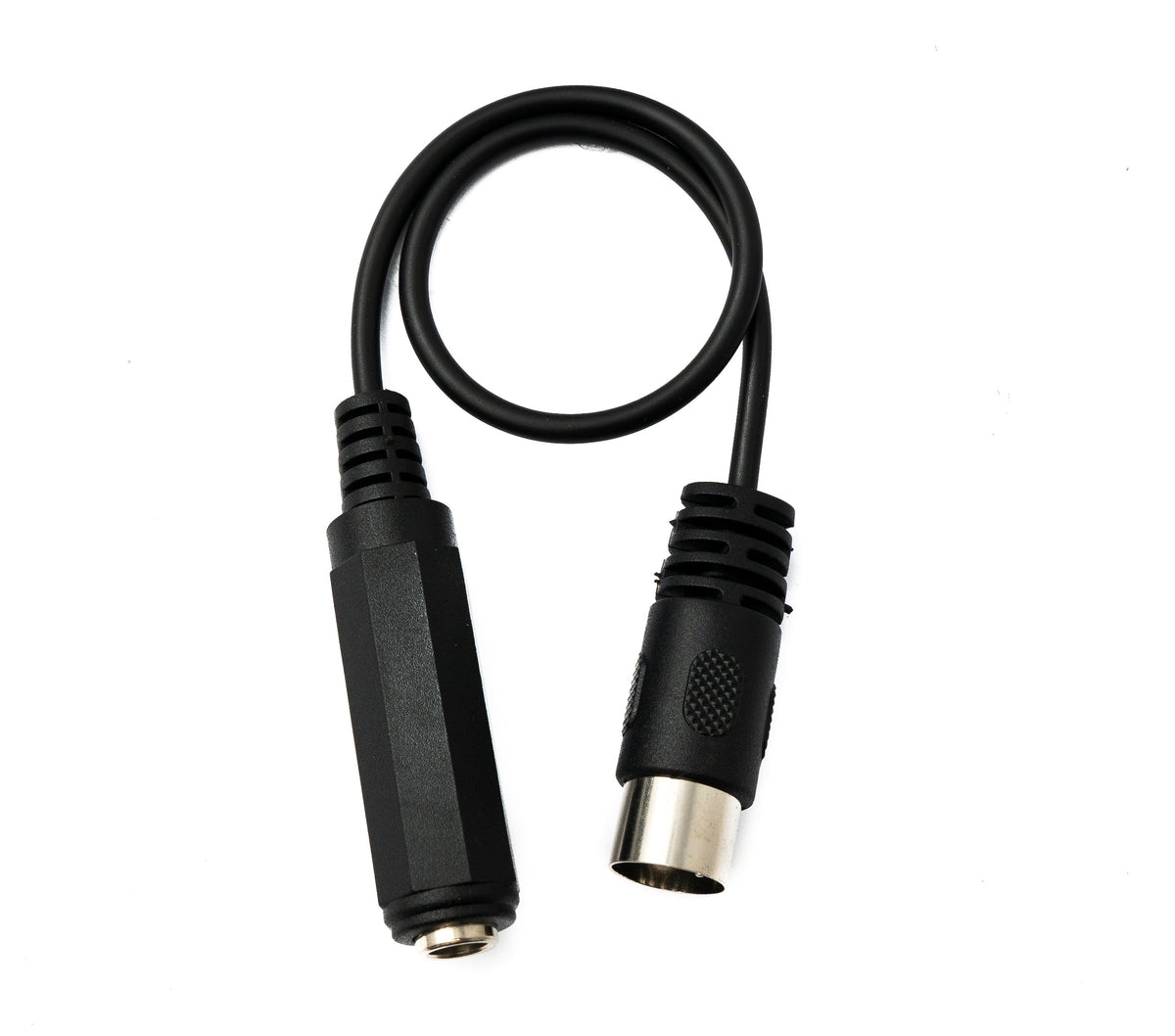 Audio Kabel 30 cm DIN 5 polig Stecker zu 6.35 mm TRS Klinke Buchse AUX | System-S