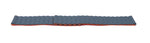 Armband 20 mm aus Silikon magnetisch für Smartwatch in Orange Grau | System-S