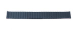 Armband 20 mm aus Silikon magnetisch für Smartwatch in Orange Grau | System-S