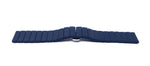 Armband 20 mm aus PC mit Butterfly Faltschließe für Smartwatch in Blau | System-S
