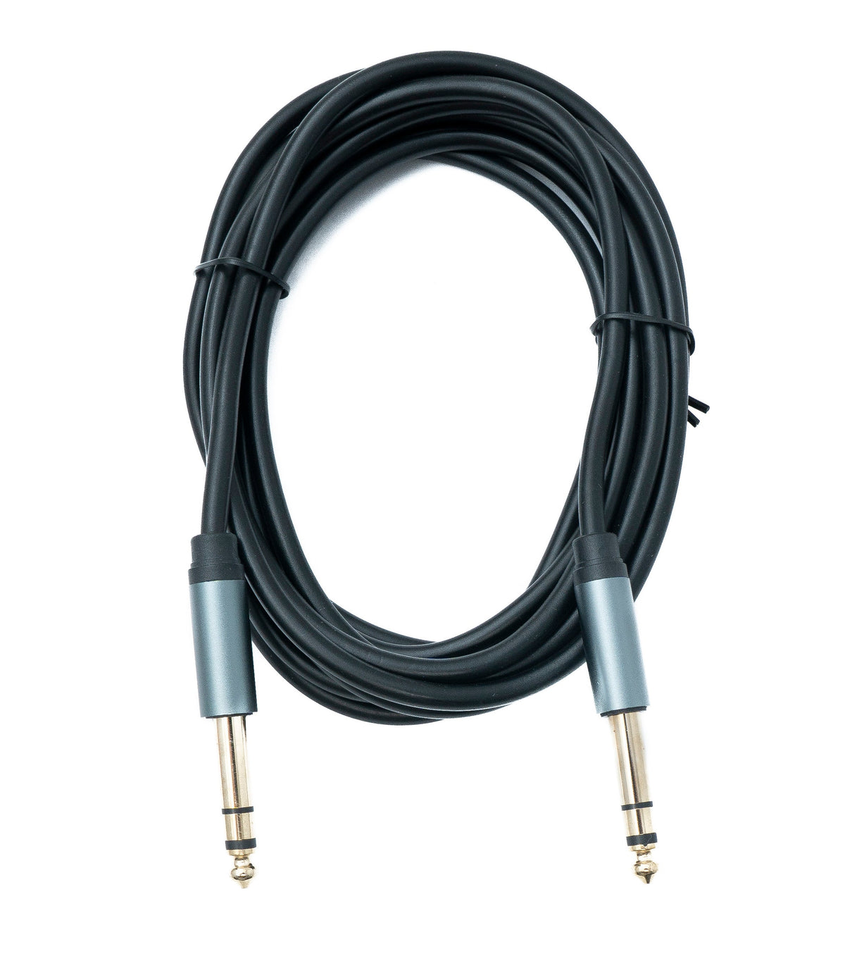 Audio Klinke Kabel 3 m AUX 6,35 mm 3 polig TRS Stecker zu Stecker Adapter | System-S