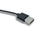 USB 3.1 Kabel 100 cm Ladestation für Amazfit T-Rex 3 Balance A2286 | System-S