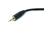 Audio Klinke Kabel 100 cm 3,5 mm 3 polig Stecker zu Stecker AUX | System-S