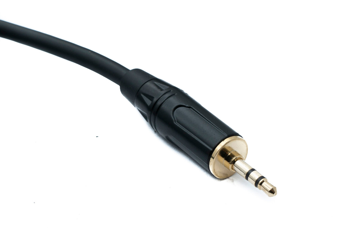 Audio Klinke Kabel 100 cm 3,5 mm 3 polig Stecker zu Stecker AUX | System-S