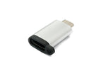 USB 3.1 Adapter Typ C Buchse zu 2.0 Micro B Stecker Schlaufe in Anthrazit | System-S