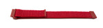 Armband 22 mm aus Nylon für Fitbit Versa 2 1 Lite in Rot | System-S