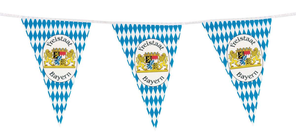 Wimpelkette PVC Freistaat Bayern 4m