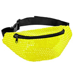 Neon Bauchtasche mit Pailletten | Gelb Namma Markt