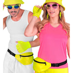 Neon Bauchtasche mit Pailletten | Gelb Namma Markt