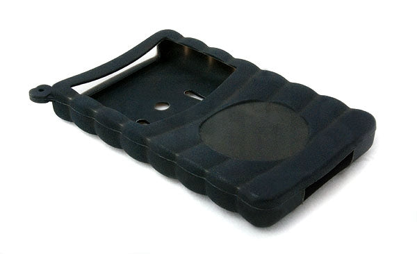 Silikon Skin Hülle Cover für Apple iPod Video 30 GB schwarz | System-S