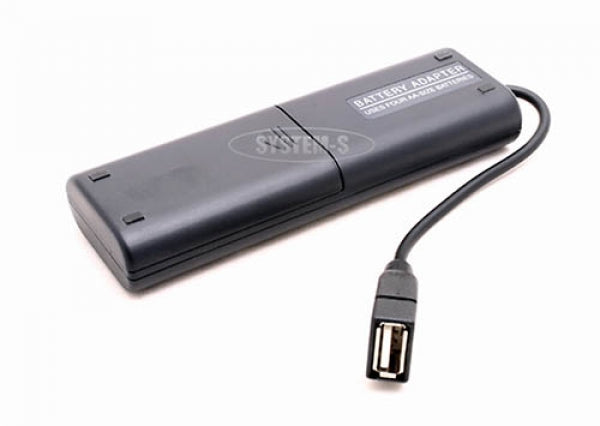 Akku Ladeadapter via USB für AA Micro Batterien | System-S
