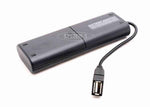 Akku Ladeadapter via USB für AA Micro Batterien | System-S