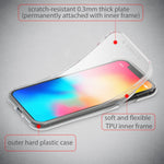 NALIA 360° Hülle für iPhone X / XS – Vorne & Hinten Schutz – 360GUARD (Full-Body Case) – Marke aus Berlin