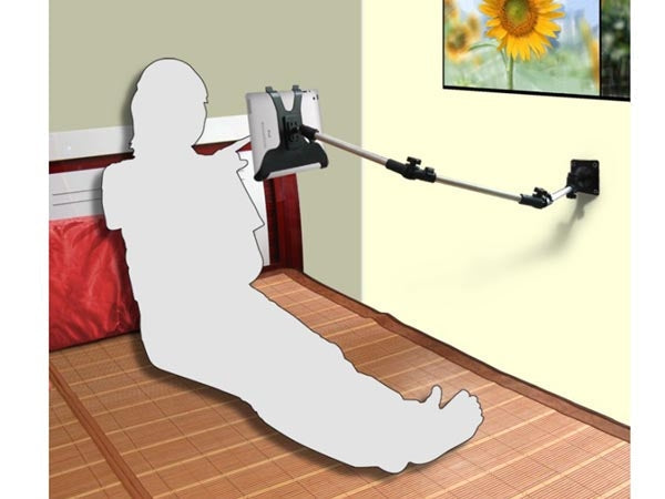 Universal Verstellbare Wand Halterung Haltearm Halter für Tablet PC's ebook Reader | System-S