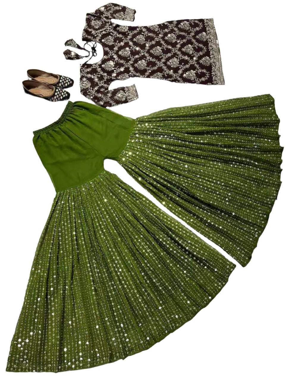 Pakistani Sharara Set,